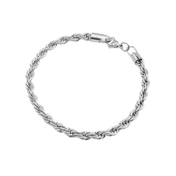 Rope Bracelet (Silver)